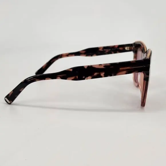 Tom Ford Julie Semi Cat Eye Tortoise Shell Women's Sunglasses - Picture 11 of 13